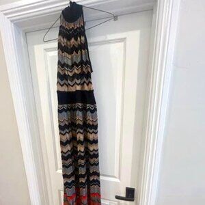 Missoni Halter Neck Tie Dress